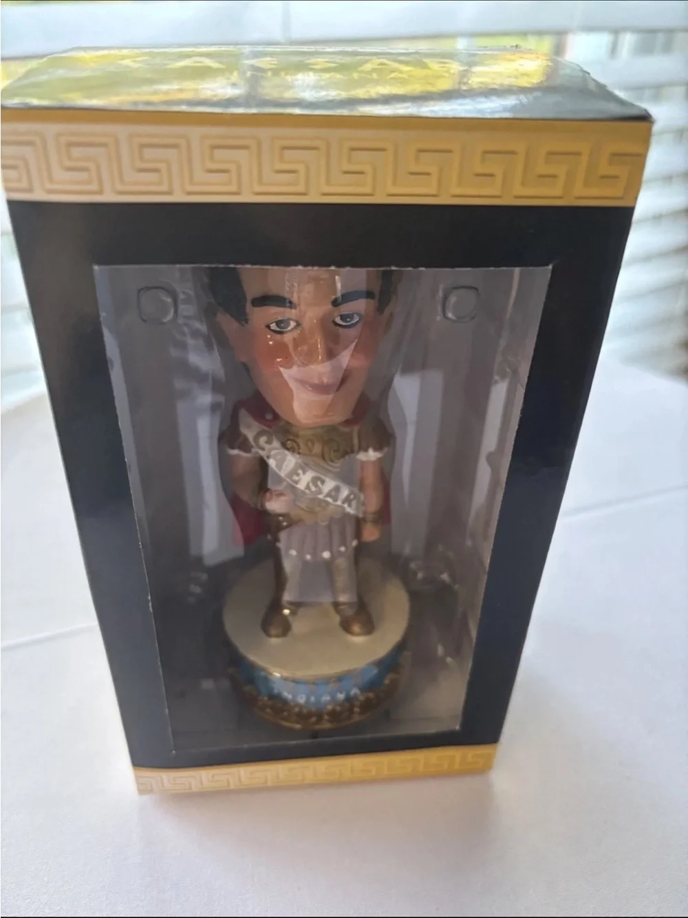 Caesars Indiana Bobblehead Set Complete Collection 5 Legends Deities NIB Caesar